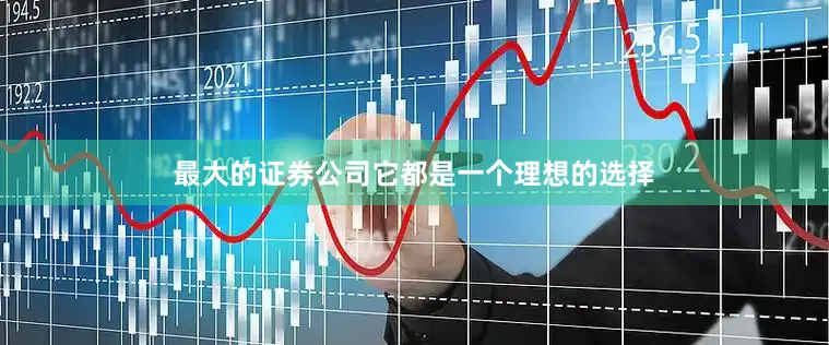 最大的证券公司它都是一个理想的选择