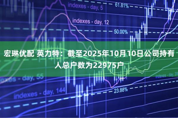 宏琳优配 英力特：截至2025年10月10日公司持有人总户数为22975户